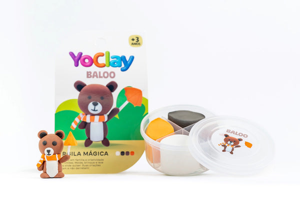YoClay Pocket para Moldar - Baloo