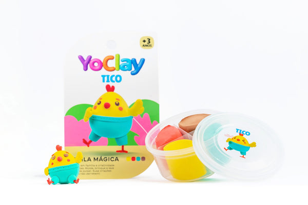 YoClay Pocket para Moldar - Tico