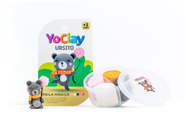 YoClay Pocket para Moldar - Ursito
