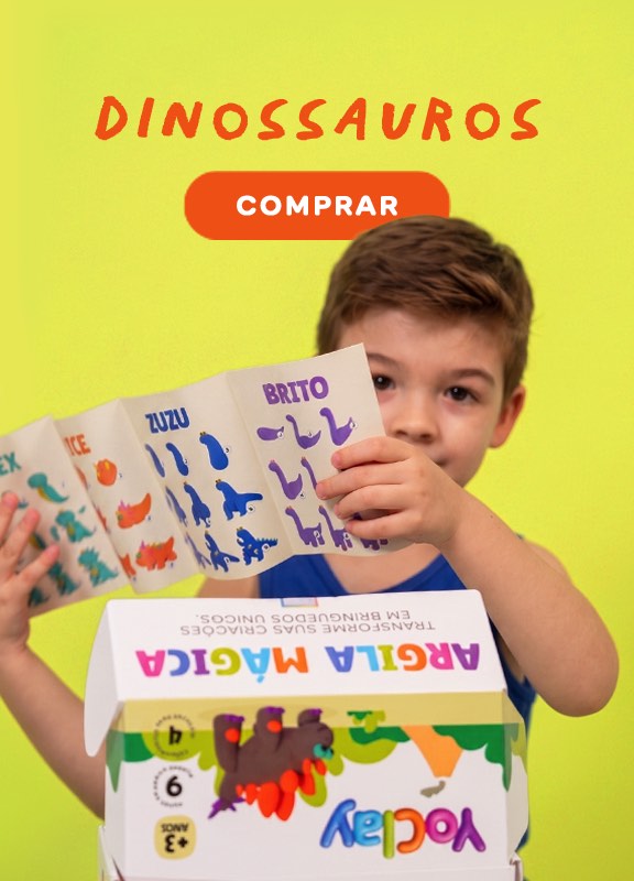 Colecao Dinossauros YoClay