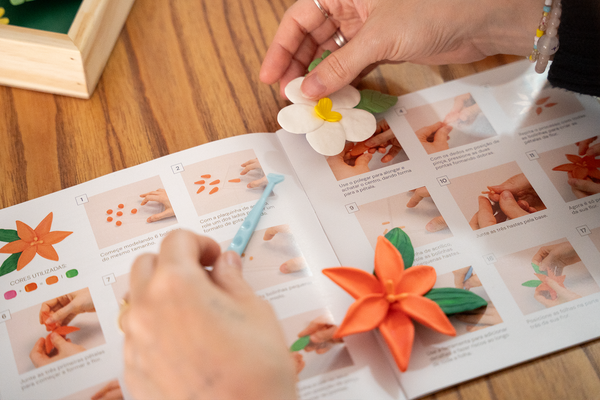 YoClay Art Studio - Coleção Botânica - Flores