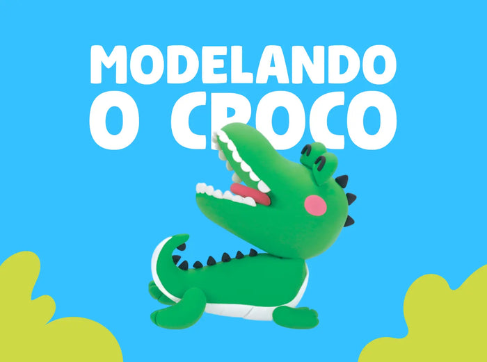 YoClay Pocket para Moldar - Croco
