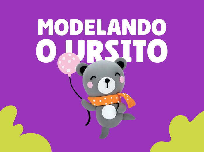 YoClay Pocket para Moldar - Ursito