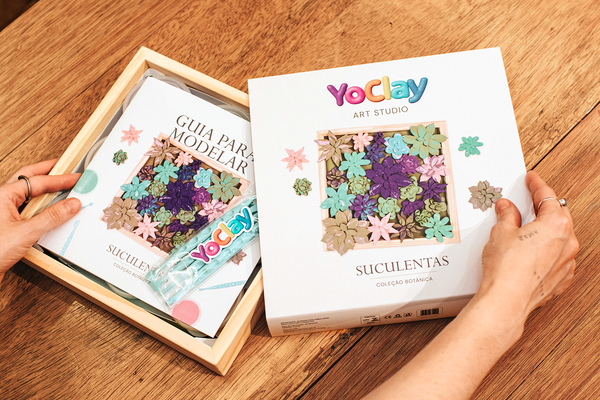 YoClay Art Studio - Coleção Botânica - Suculentas